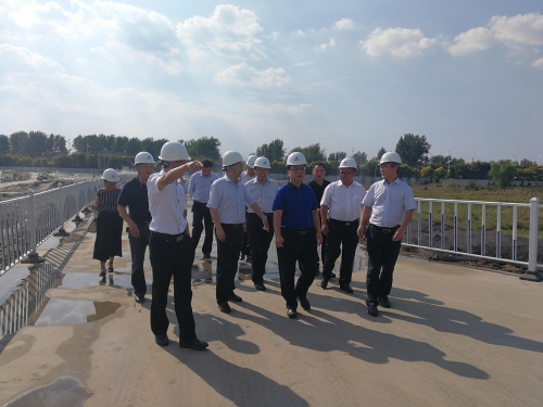 【领导关怀】安徽灵璧县政府莅临腾博汇集团灵璧县公共设施PPP项目观摩指导